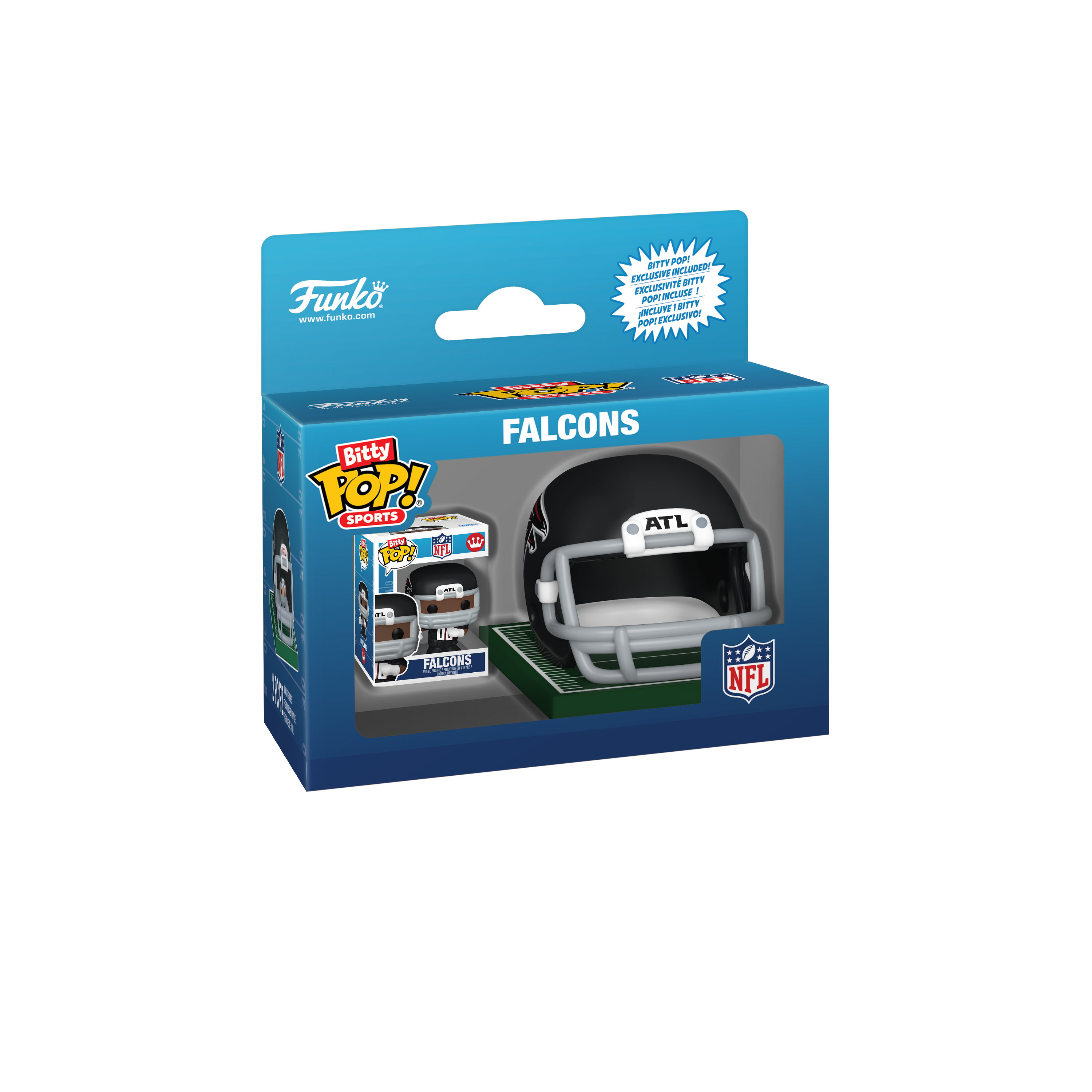 Atlanta Falcons Bitty Pop! Sports Gallery Image 7