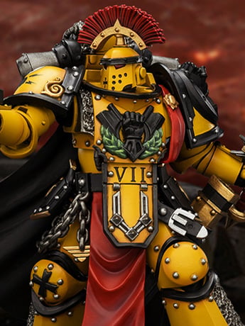 Warhammer: The Horus Heresy Imperial Fists Legion Praetor in Mk III Armour 1/18 Scale Action Figure Gallery Image 2