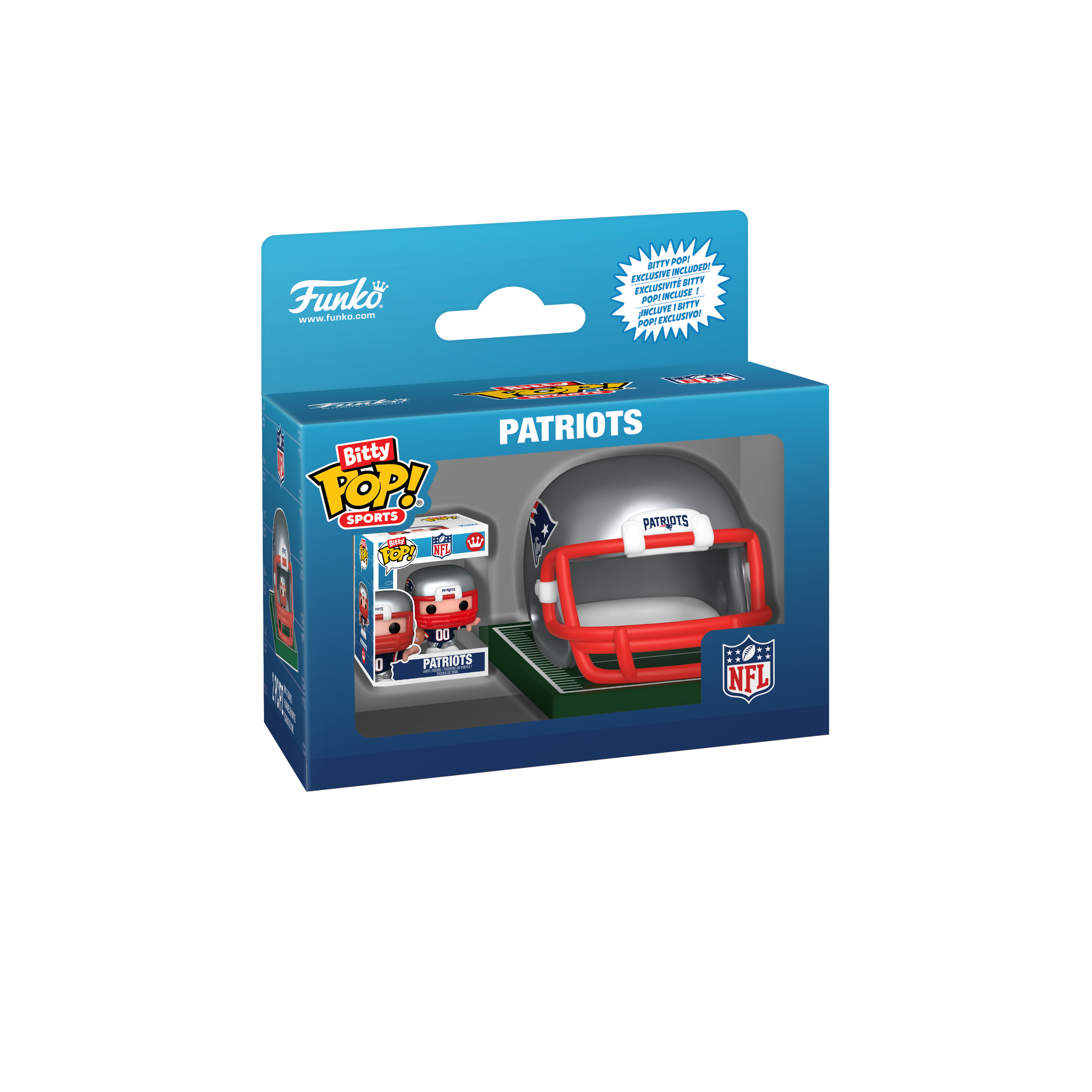 New England Patriots Bitty Pop! Sports Gallery Image 6