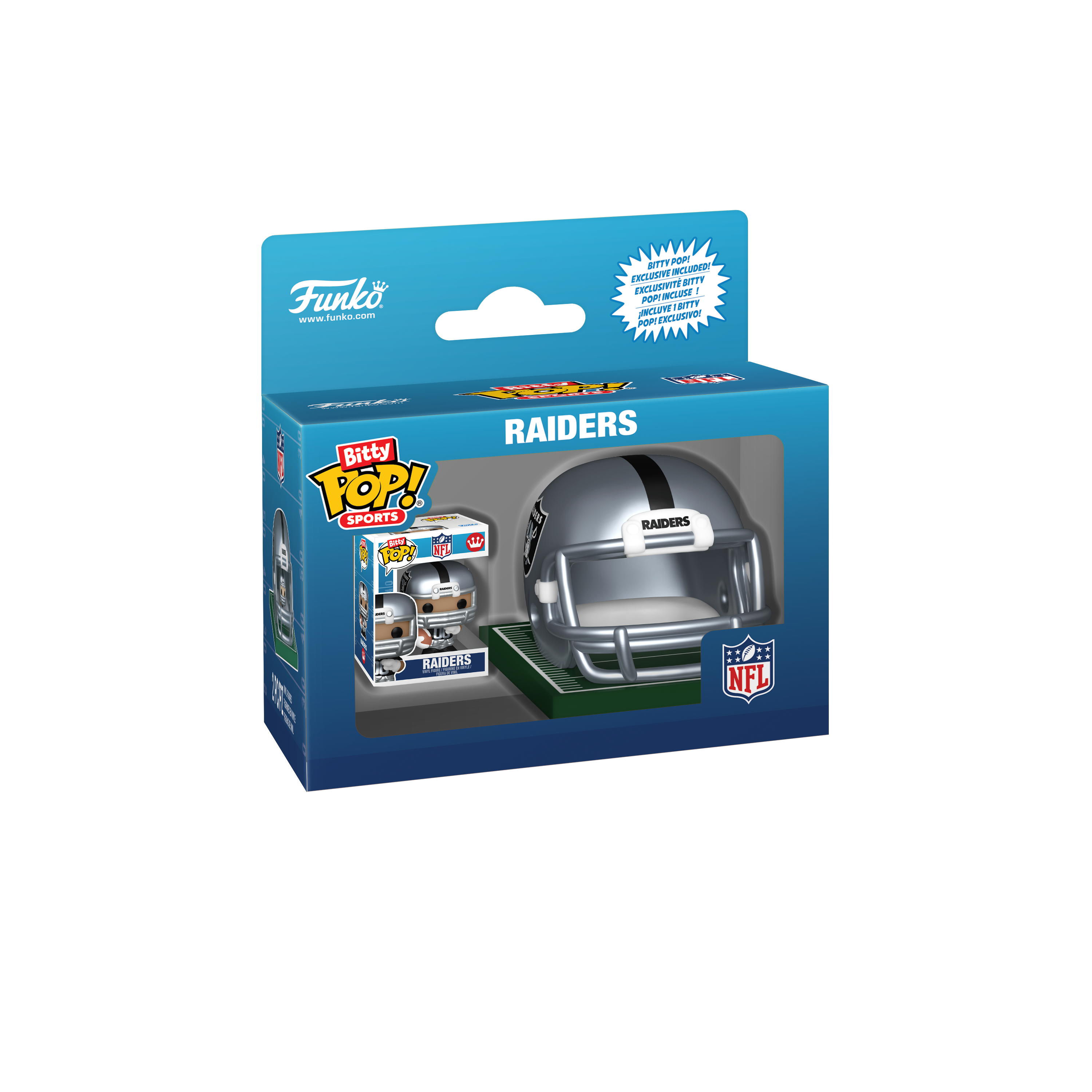 Las Vegas Raiders Bitty Pop! Sports Gallery Image 7