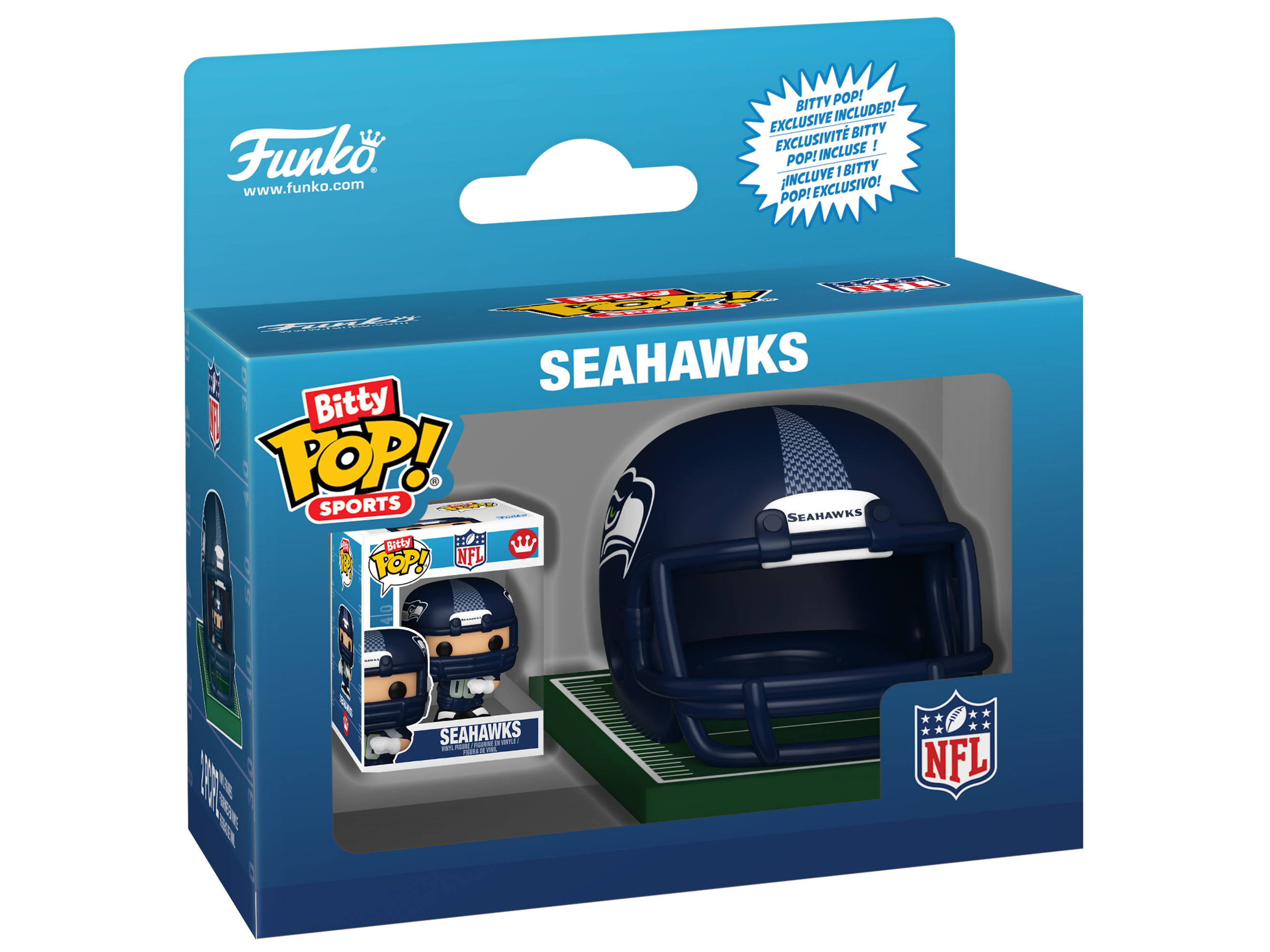 Seattle Seahawks Bitty Pop! Sports Gallery Image 7