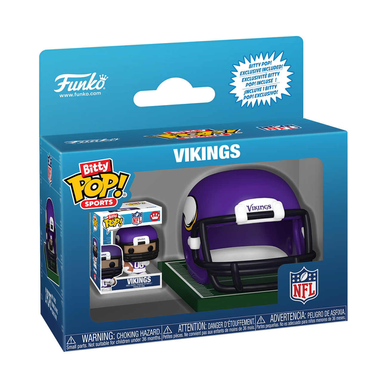 Minnesota Vikings Bitty Pop! Sports Gallery Image 6