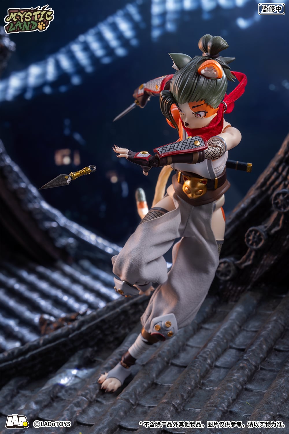 Mystic Land Tonia (Tigris Ninja Ver.) 1/12 Scale Action Figure Gallery Image 12