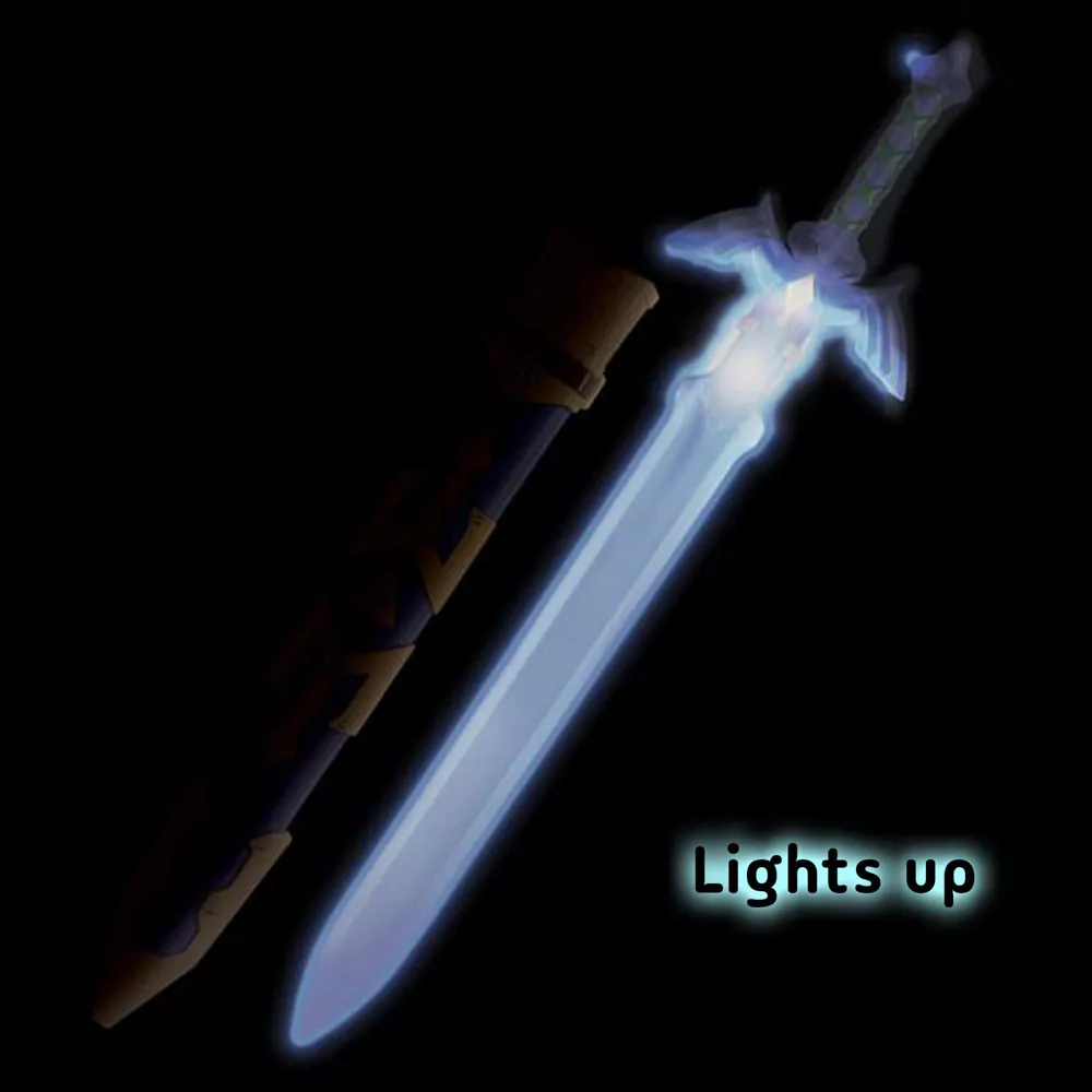 The Legend of Zelda Link Light-Up Master Sword Costume Accessory Gallery Image 5