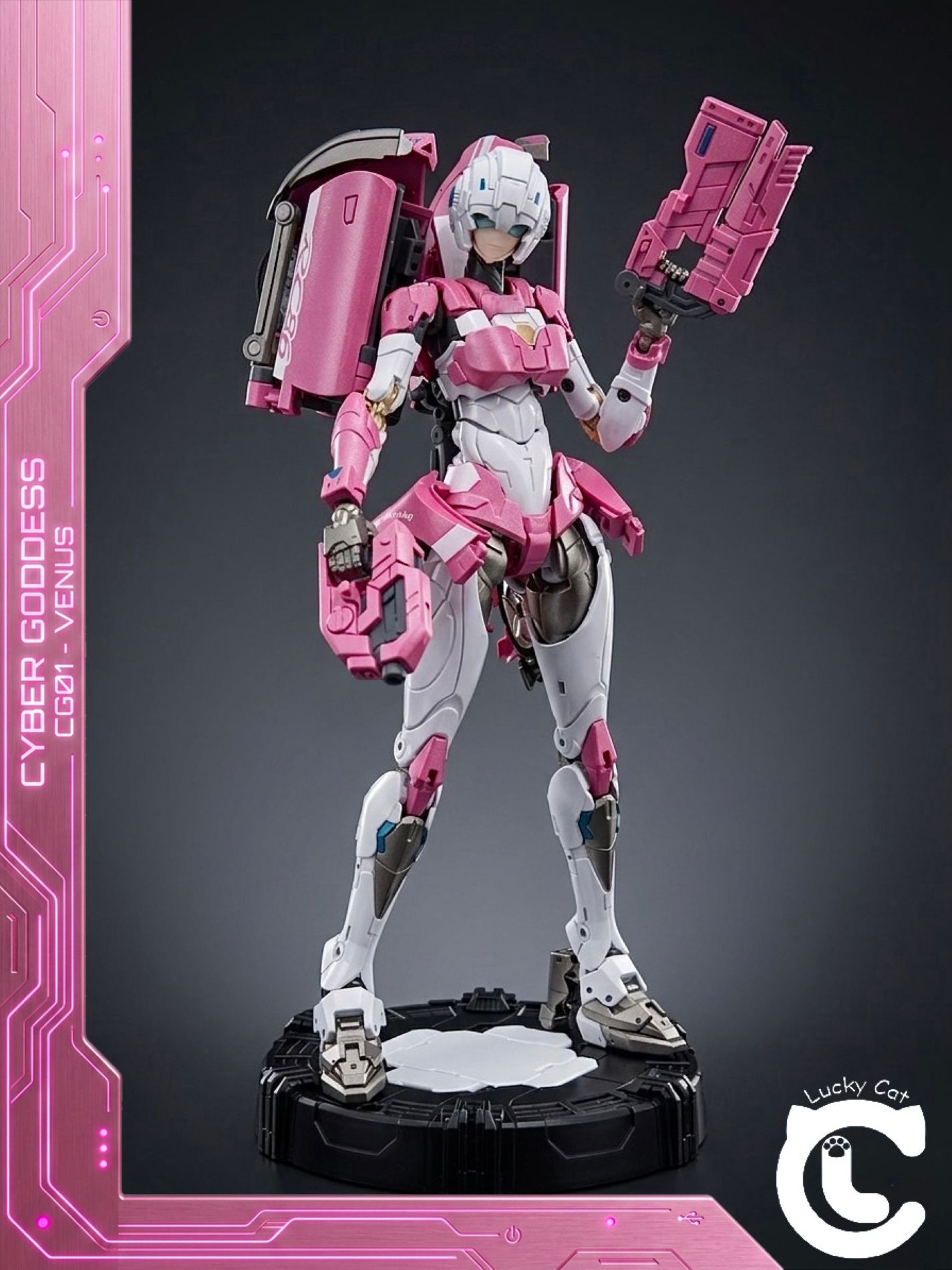 Cyber Goddess CG01 Venus Dual Changer Figure Gallery Image 6