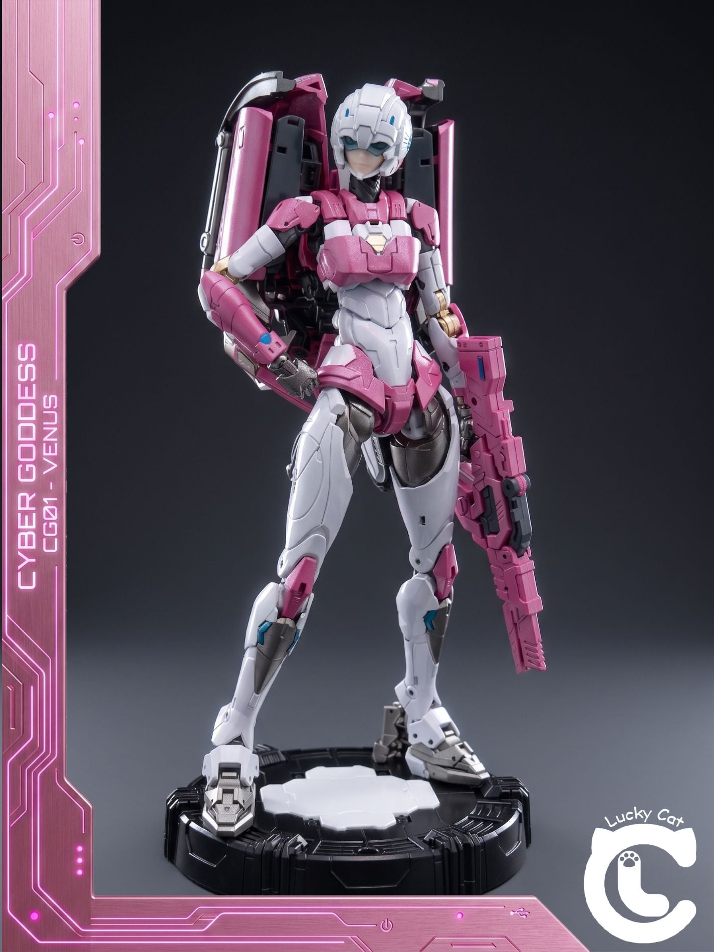 Cyber Goddess CG01 Venus Dual Changer Figure Gallery Image 4