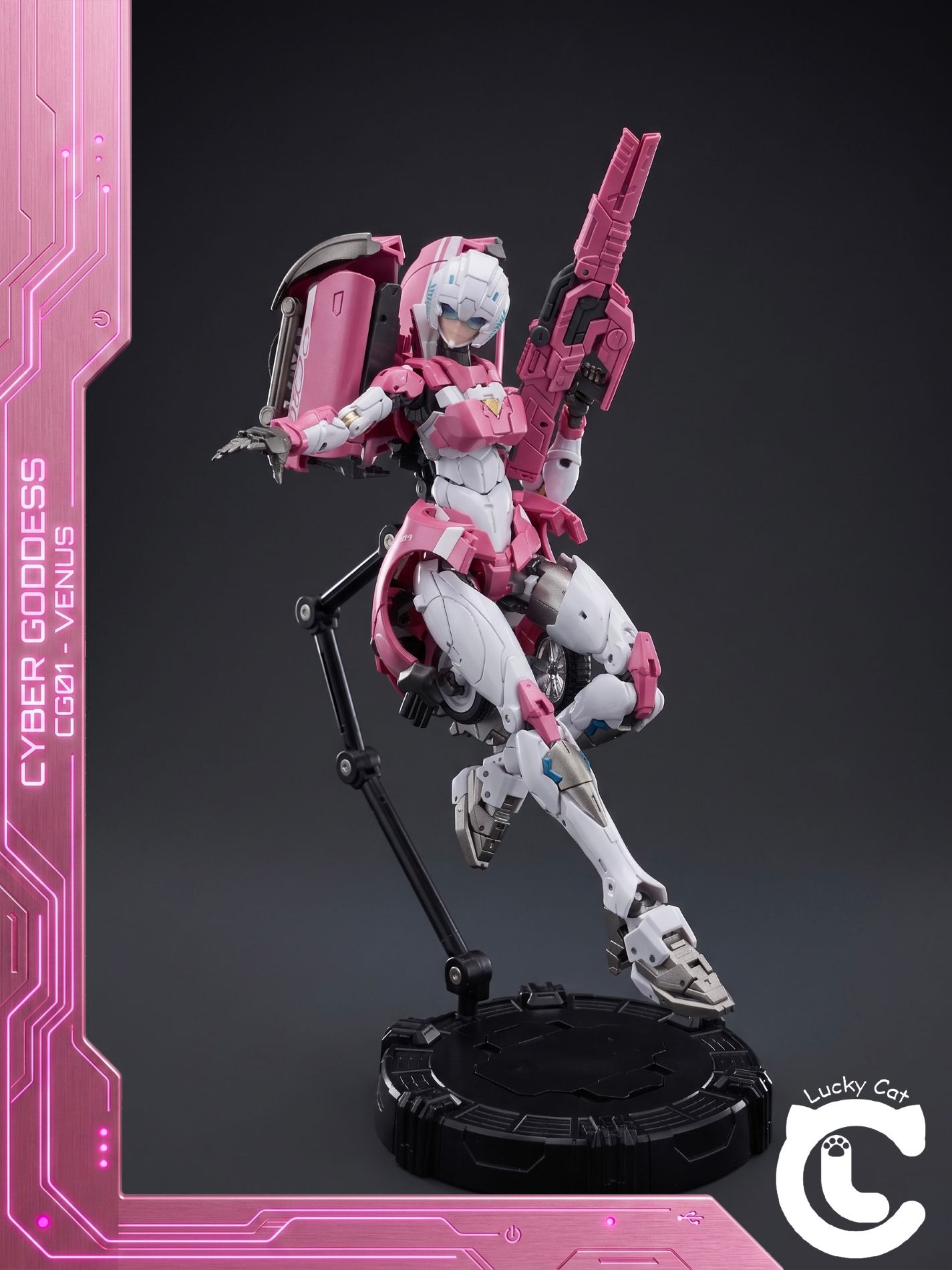 Cyber Goddess CG01 Venus Dual Changer Figure Gallery Image 5