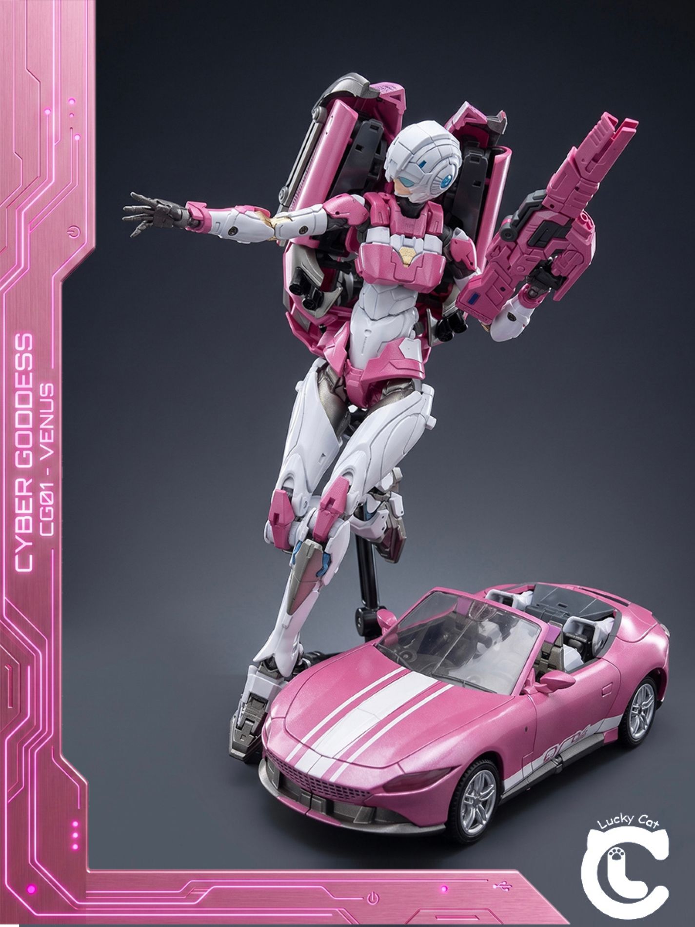 Cyber Goddess CG01 Venus Dual Changer Figure Gallery Image 9