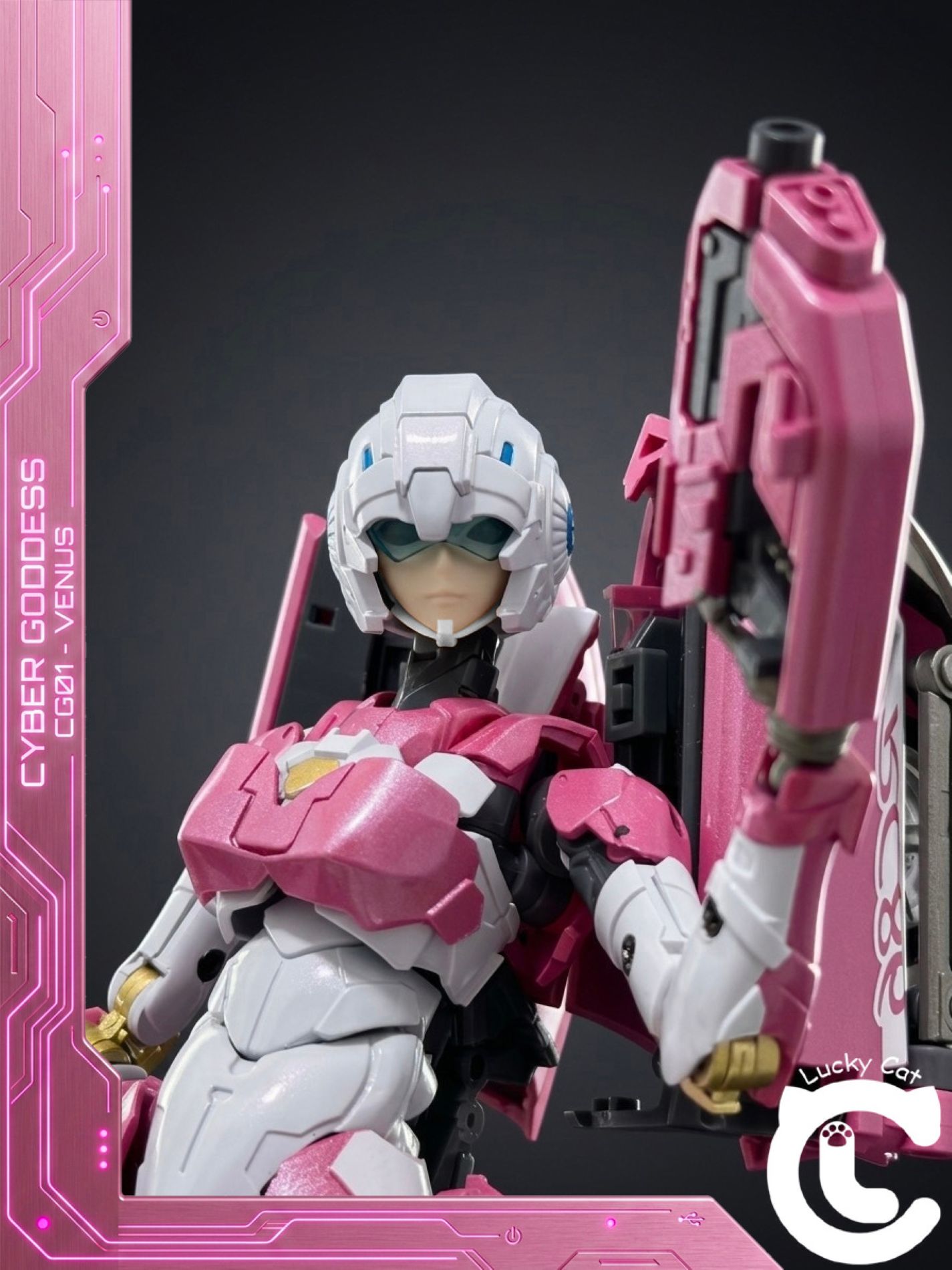 Cyber Goddess CG01 Venus Dual Changer Figure Gallery Image 7