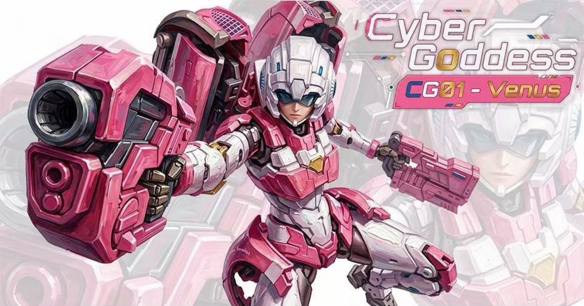 Cyber Goddess CG01 Venus Dual Changer Figure Gallery Image 10