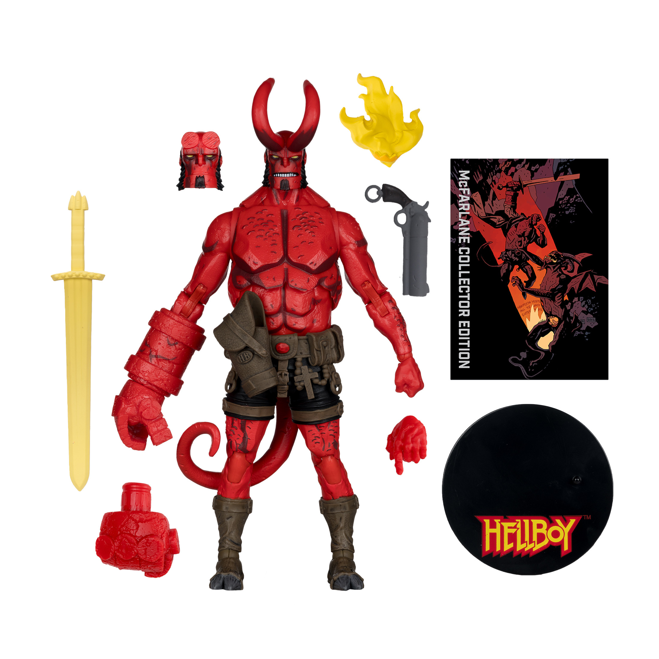 McFarlane Hellboy ヘルボーイ　チェイス　フィギュア Hellboy McFarlane Collector Edition #60 Hellboy Action Figure (Chase)