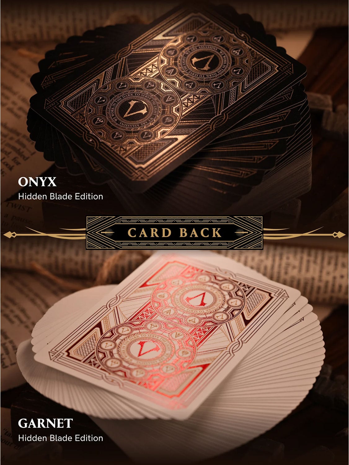 Assassin's Creed Legacy Ver. II Playing Cards Half-Brick Set Gallery Image 6