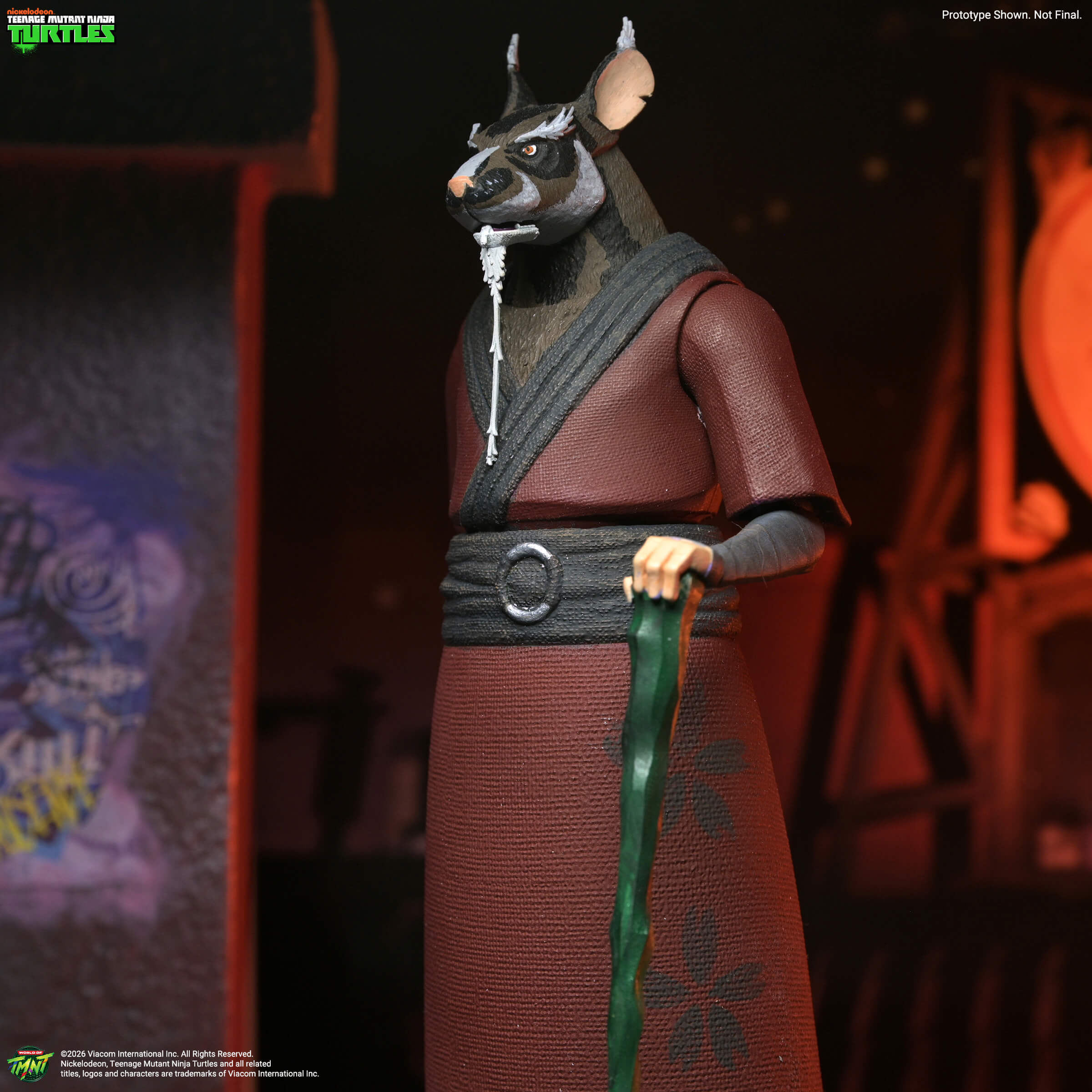 Teenage Mutant Ninja Turtles (2012) Ultimate Splinter Action Figure Gallery Image 7