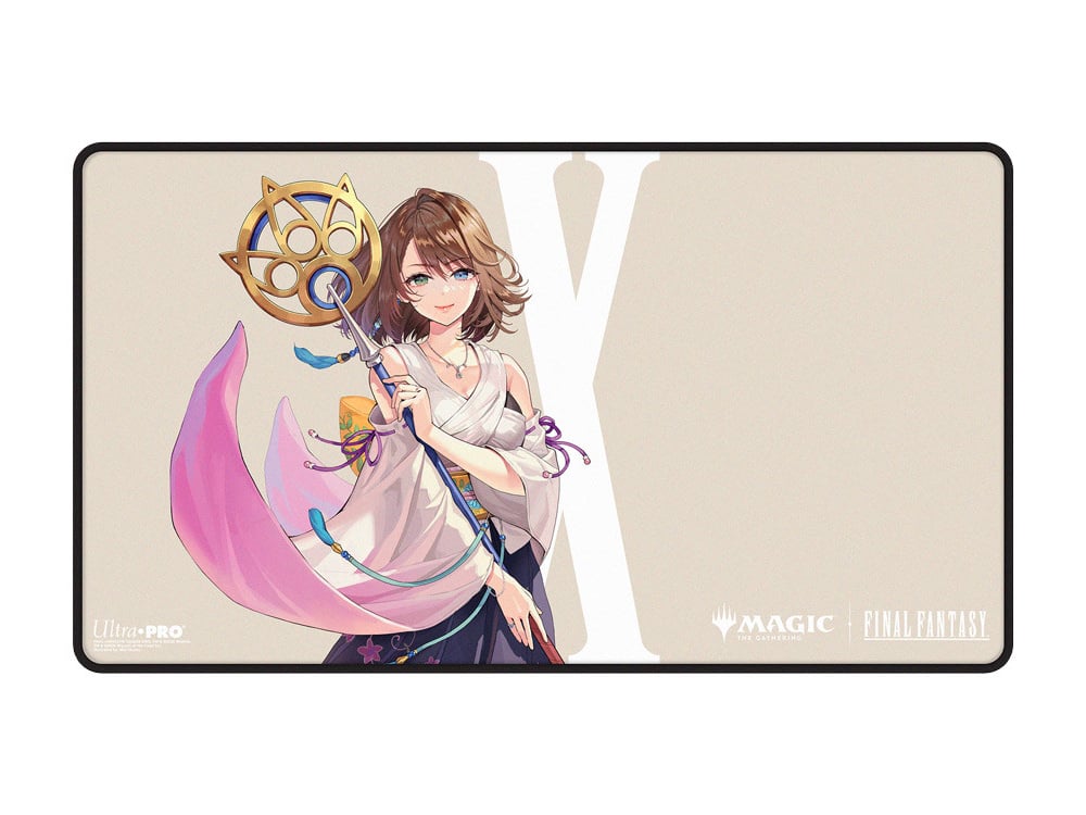 Magic: The Gathering x Final Fantasy Yuna, Grand Summoner Stitched Edge Playmat Gallery Image 1