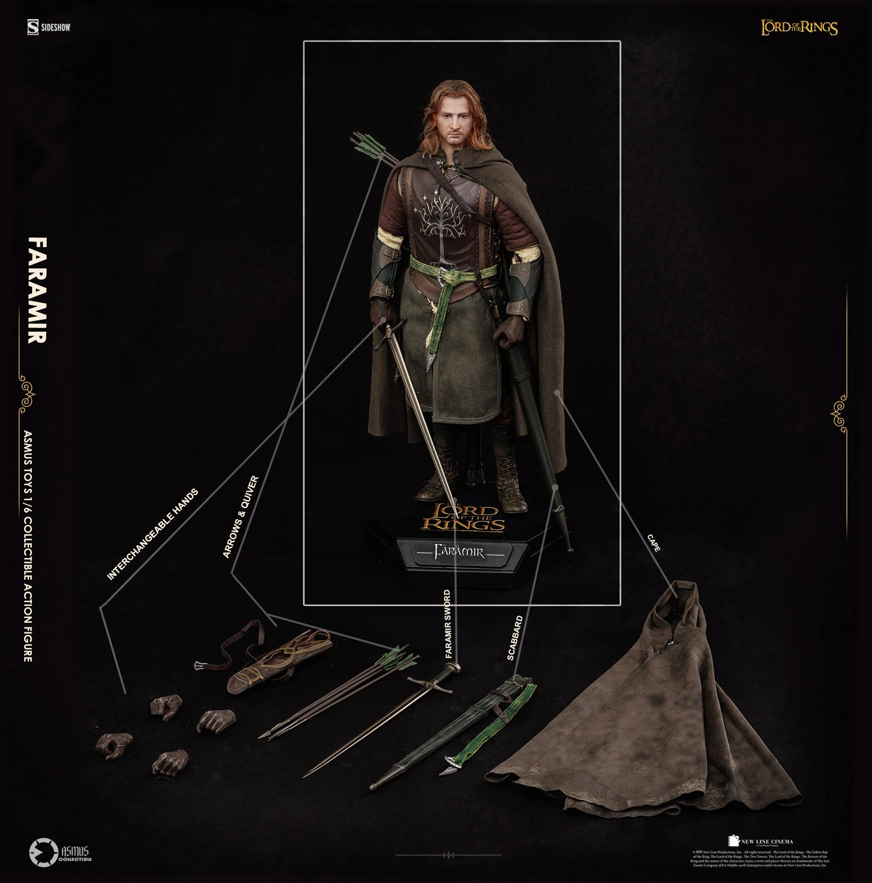 The Lord of the Rings Faramir 1/6 Scale Action Figure Gallery Image 14