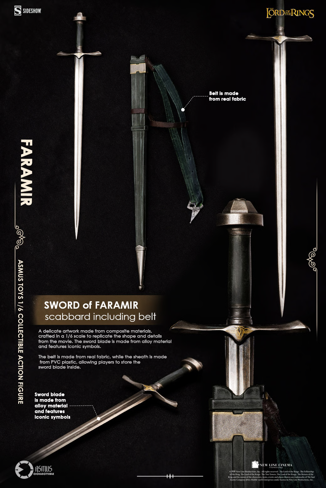The Lord of the Rings Faramir 1/6 Scale Action Figure Gallery Image 12