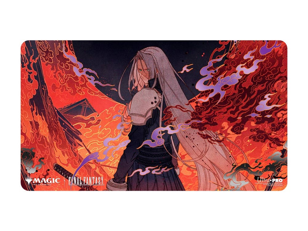 Magic: The Gathering x Final Fantasy Nibelheim Aflame Foil Playmat