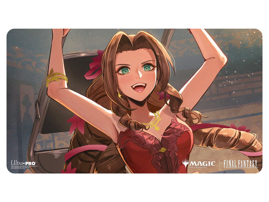 Magic: The Gathering x Final Fantasy Aerith Gainsborough Foil Playmat