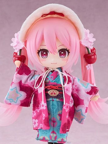 Vocaloid Character Vocal Series 01: Hatsune Miku Nendoroid Doll Sakura Miku (Hirohako 2025 Ver.) (Hakodate) Gallery Image 2
