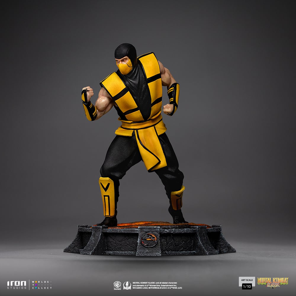 Mortal Kombat Ninjas Collection Scorpion 1/10 Art Scale BBTS