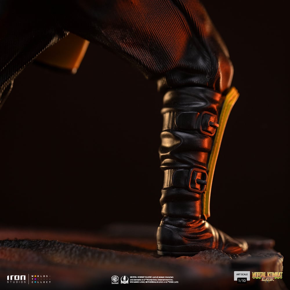Mortal Kombat Ninjas Collection Scorpion 1/10 Art Scale BBTS Exclusive Statue Gallery Image 10