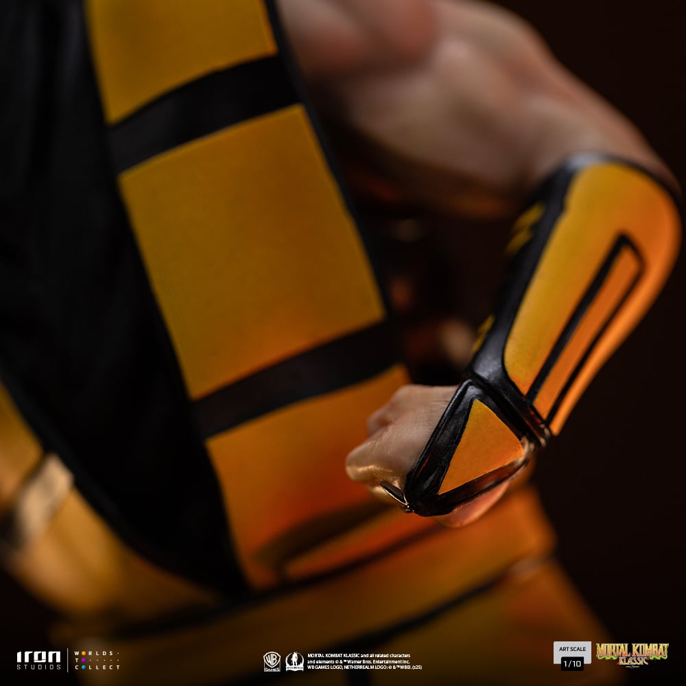 Mortal Kombat Ninjas Collection Scorpion 1/10 Art Scale BBTS Exclusive Statue Gallery Image 12