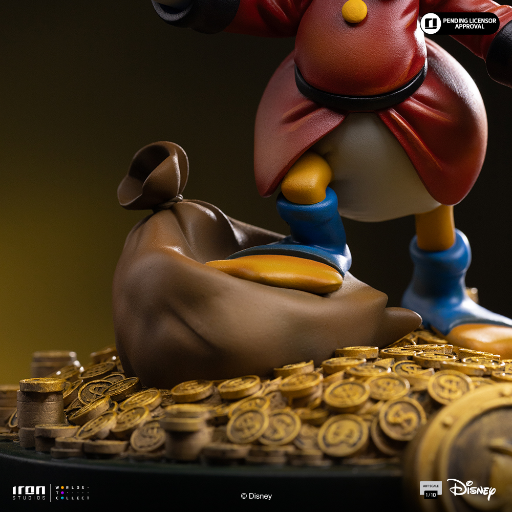 DuckTales Uncle Scrooge McDuck 1/10 Art Scale Statue Gallery Image 13