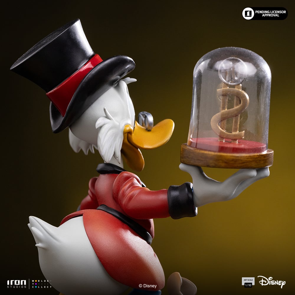 DuckTales Uncle Scrooge McDuck 1/10 Art Scale Statue Gallery Image 12