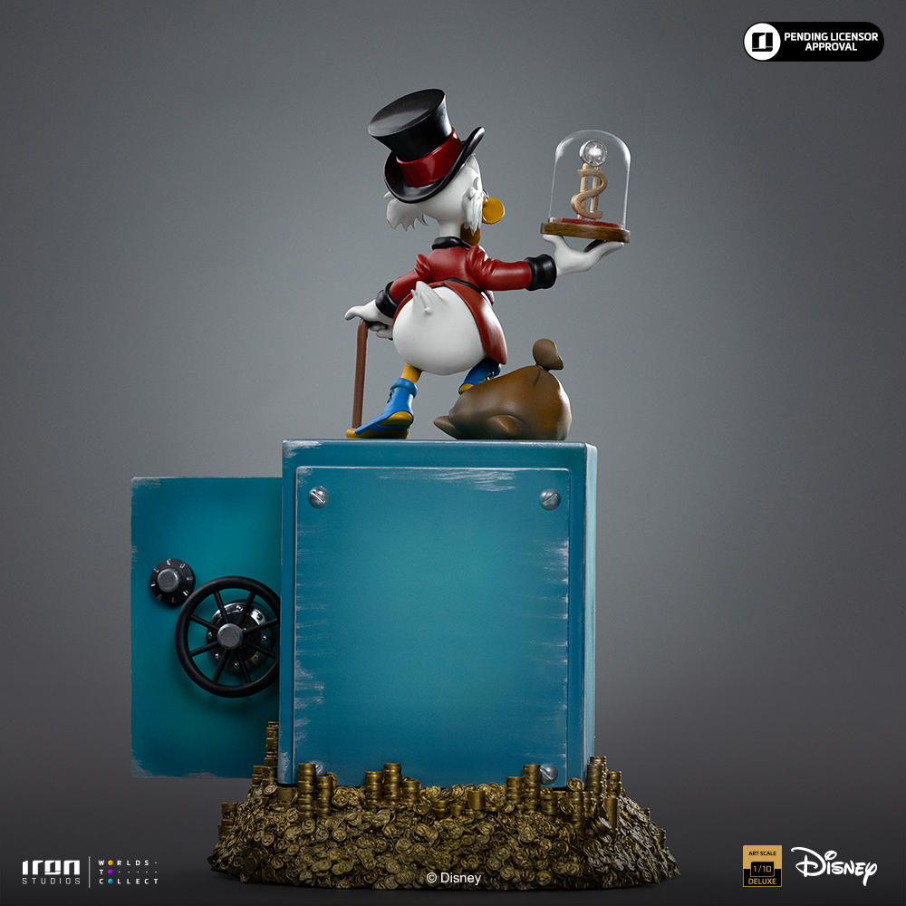DuckTales Uncle Scrooge McDuck and Nephews 1/10 Art Scale Statue Gallery Image 8