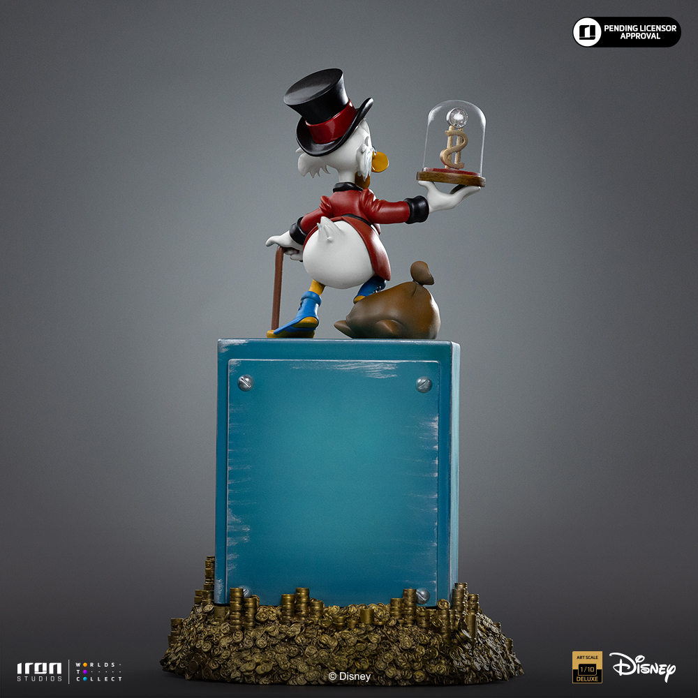 DuckTales Uncle Scrooge McDuck and Nephews 1/10 Art Scale Statue Gallery Image 7