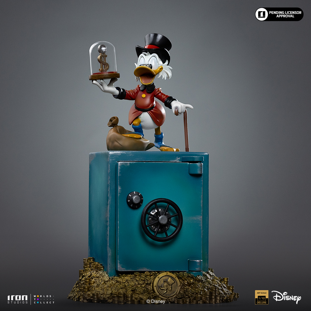 DuckTales Uncle Scrooge McDuck and Nephews 1/10 Art Scale Statue Gallery Image 4