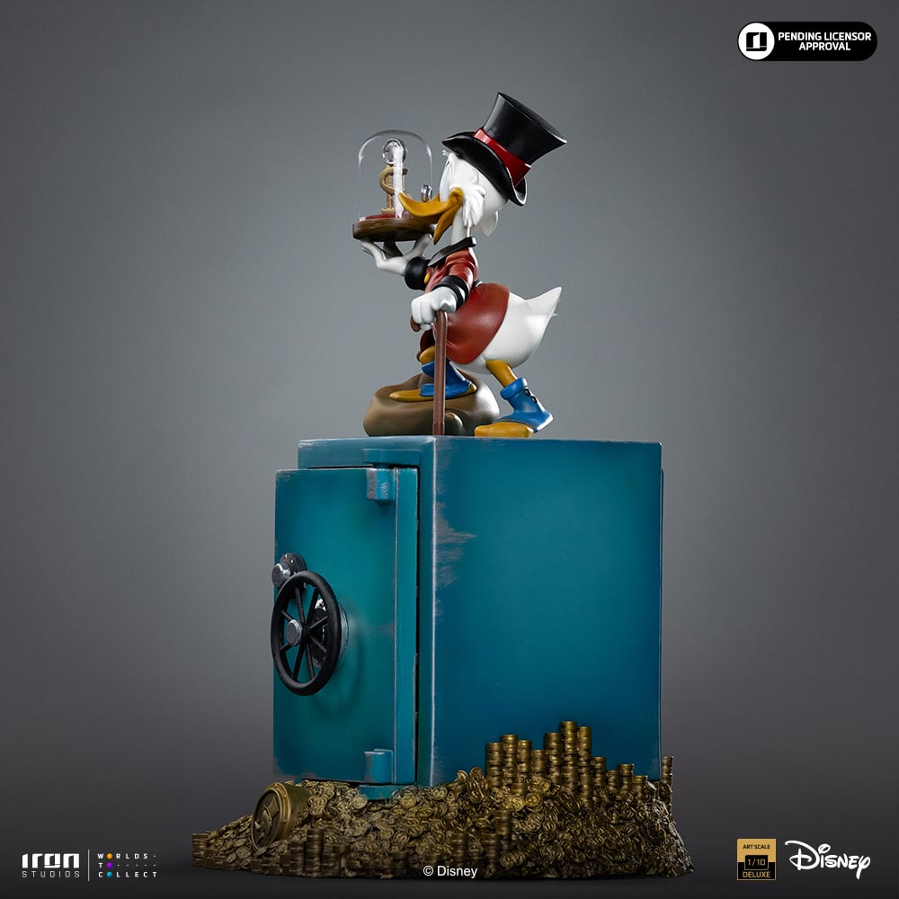 DuckTales Uncle Scrooge McDuck and Nephews 1/10 Art Scale Statue Gallery Image 5