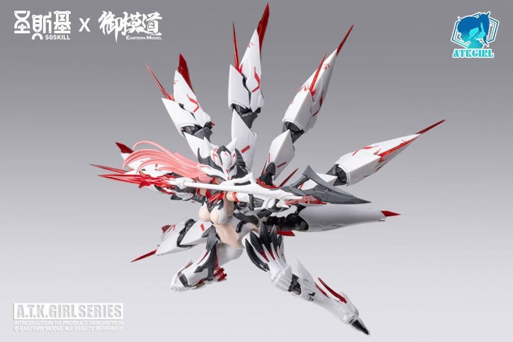 A.T.K. Girl The Nine-Tailed Fox Daji (Bonus Ver.) 1/12 Scale Model Kit Gallery Image 14