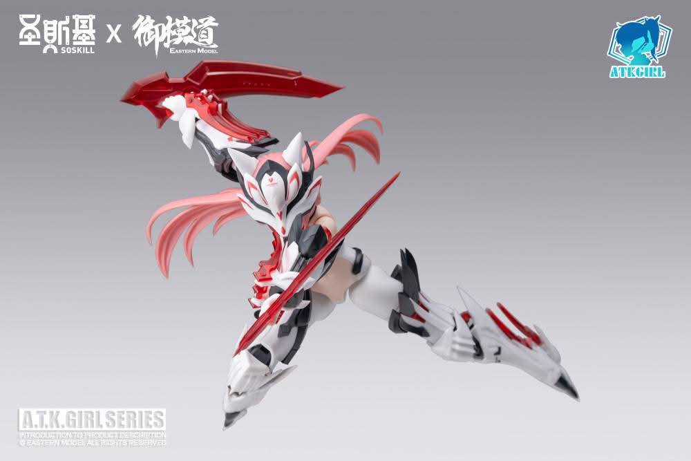 A.T.K. Girl The Nine-Tailed Fox Daji (Bonus Ver.) 1/12 Scale Model Kit Gallery Image 8