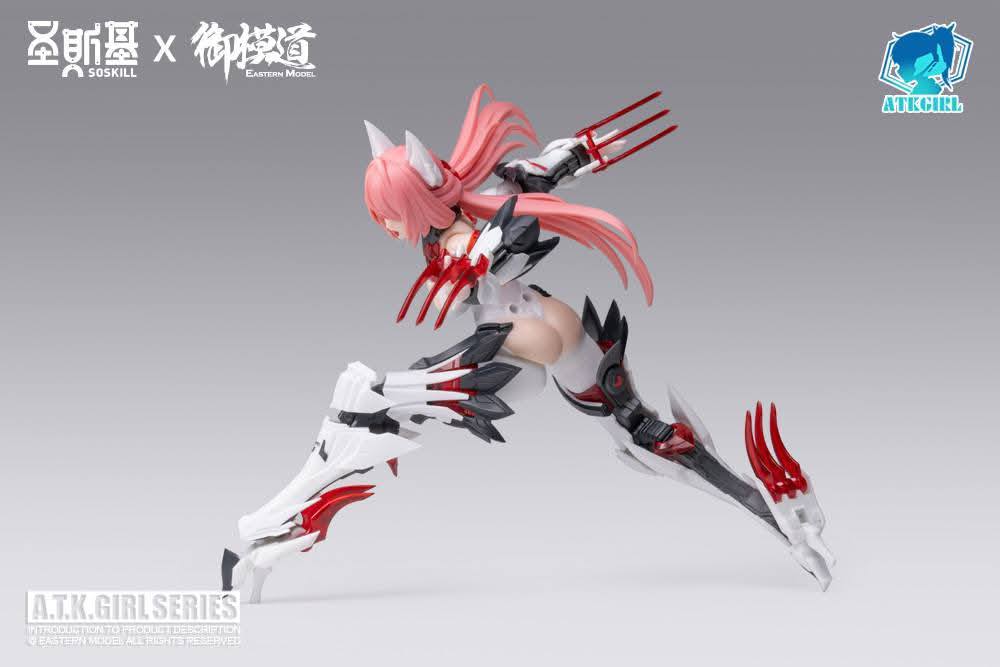 A.T.K. Girl The Nine-Tailed Fox Daji (Bonus Ver.) 1/12 Scale Model Kit Gallery Image 15