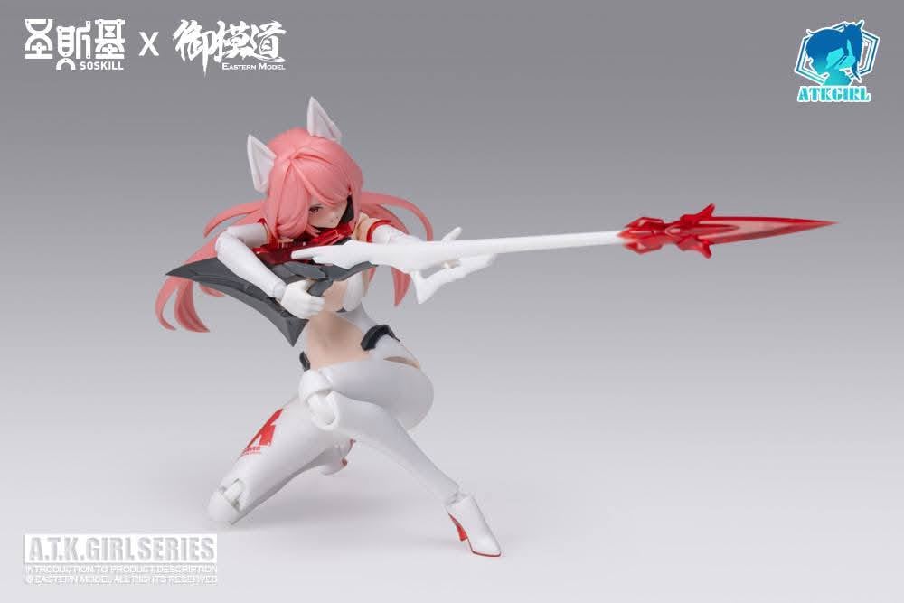 A.T.K. Girl The Nine-Tailed Fox Daji (Bonus Ver.) 1/12 Scale Model Kit Gallery Image 6