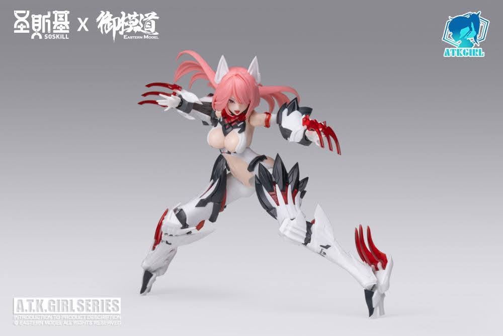 A.T.K. Girl The Nine-Tailed Fox Daji (Bonus Ver.) 1/12 Scale Model Kit Gallery Image 7