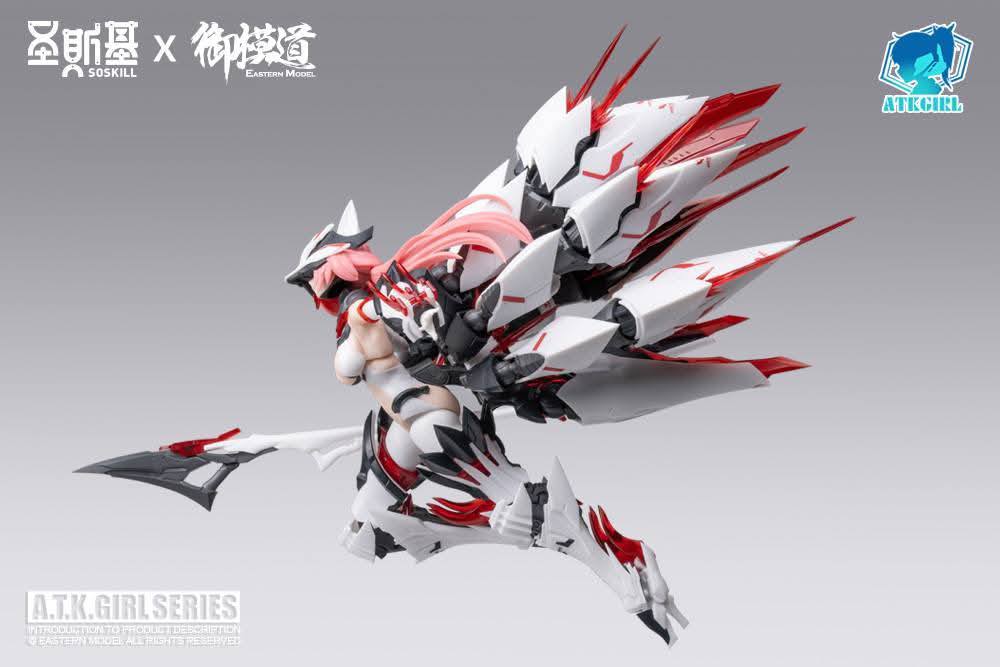 A.T.K. Girl The Nine-Tailed Fox Daji (Bonus Ver.) 1/12 Scale Model Kit Gallery Image 13