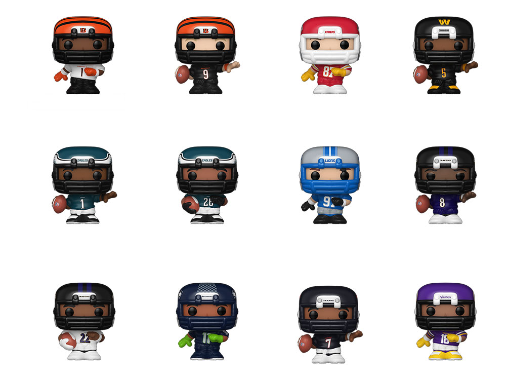 NFL Bitty Pop! Box of 24 Random Figures Gallery Image 1
