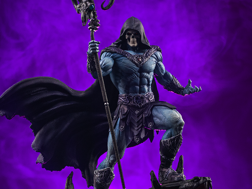 Masters of the Universe (2026) Skeletor 1/10 Art Scale Statue Gallery Image 1