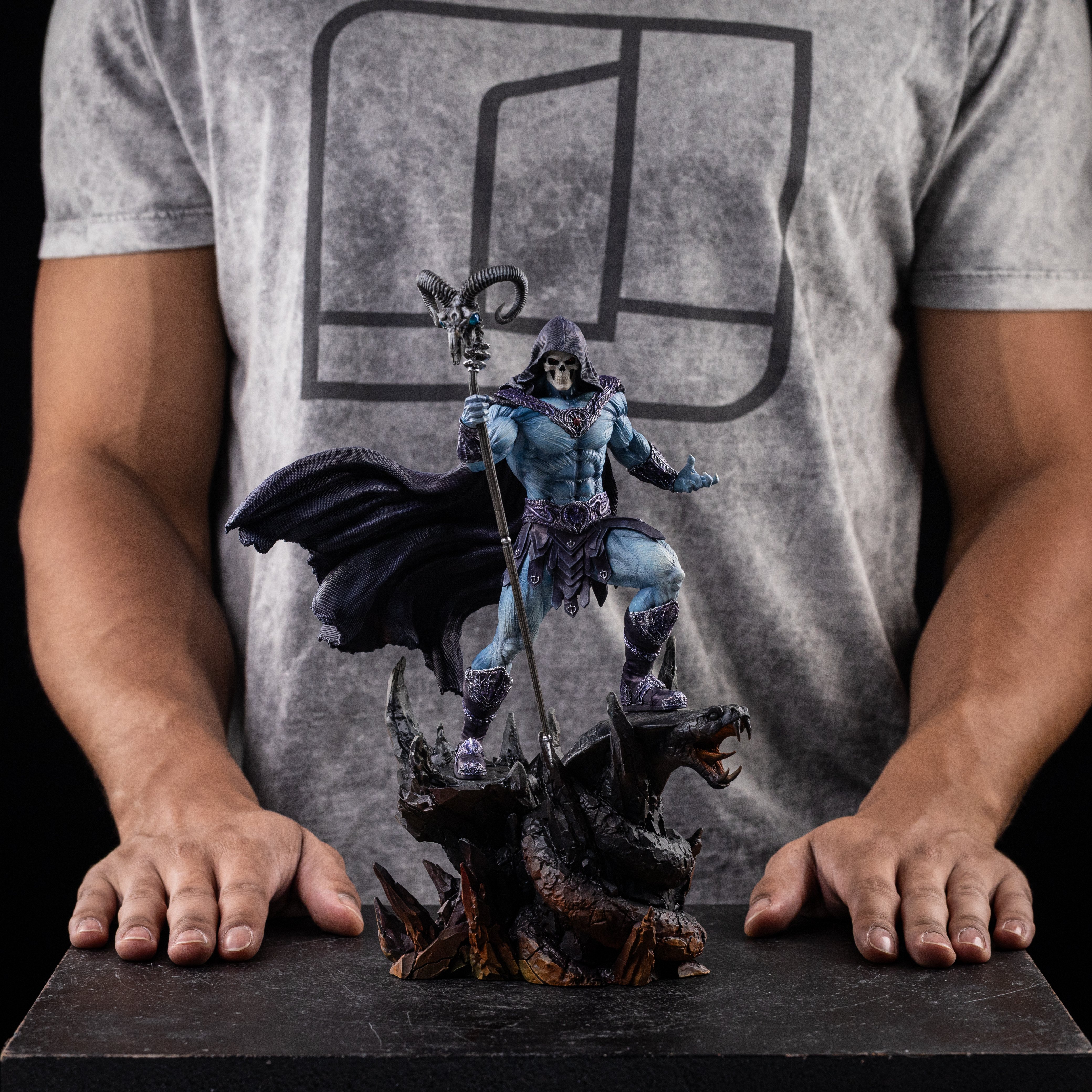 Masters of the Universe (2026) Skeletor 1/10 Art Scale Statue Gallery Image 14
