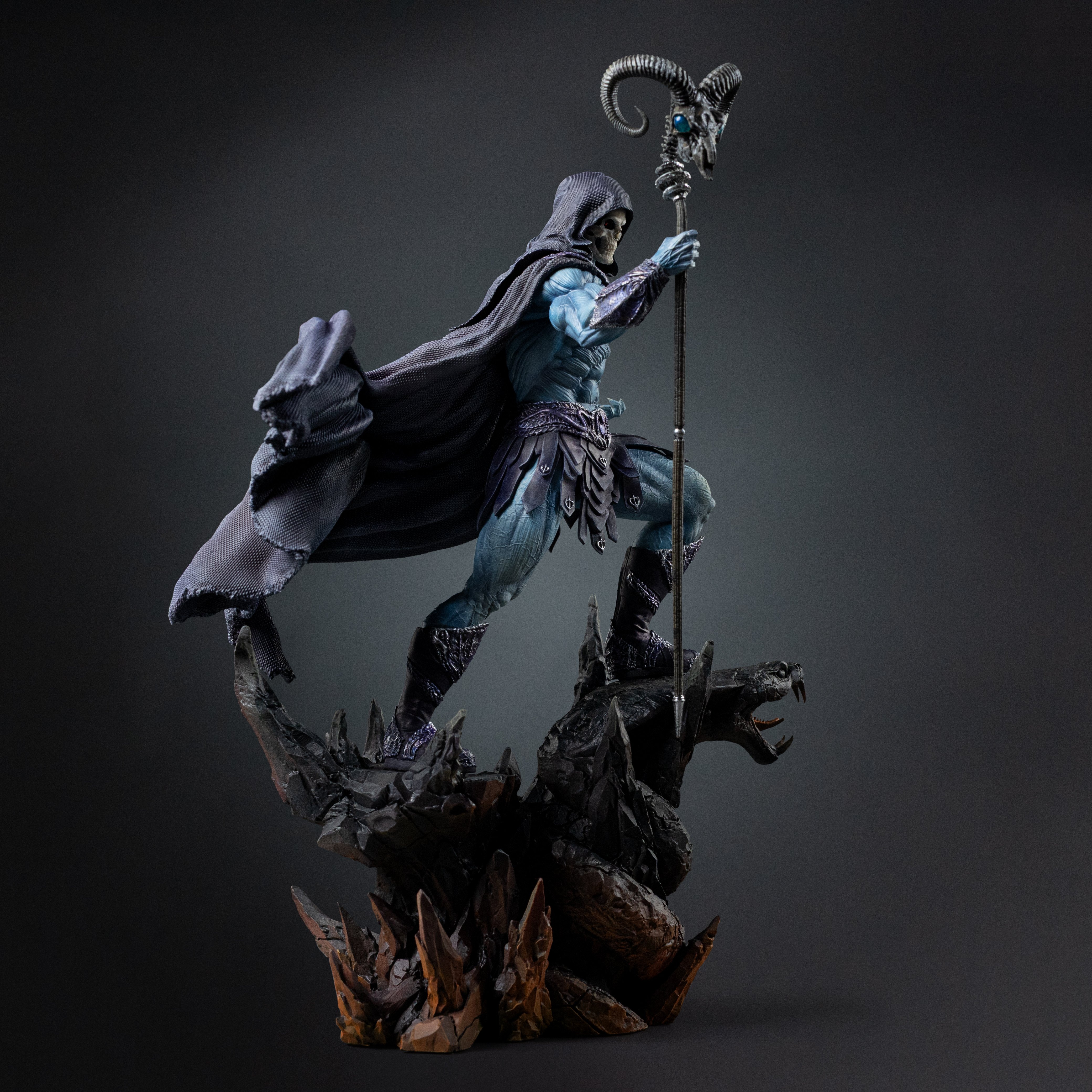 Masters of the Universe (2026) Skeletor 1/10 Art Scale Statue Gallery Image 5