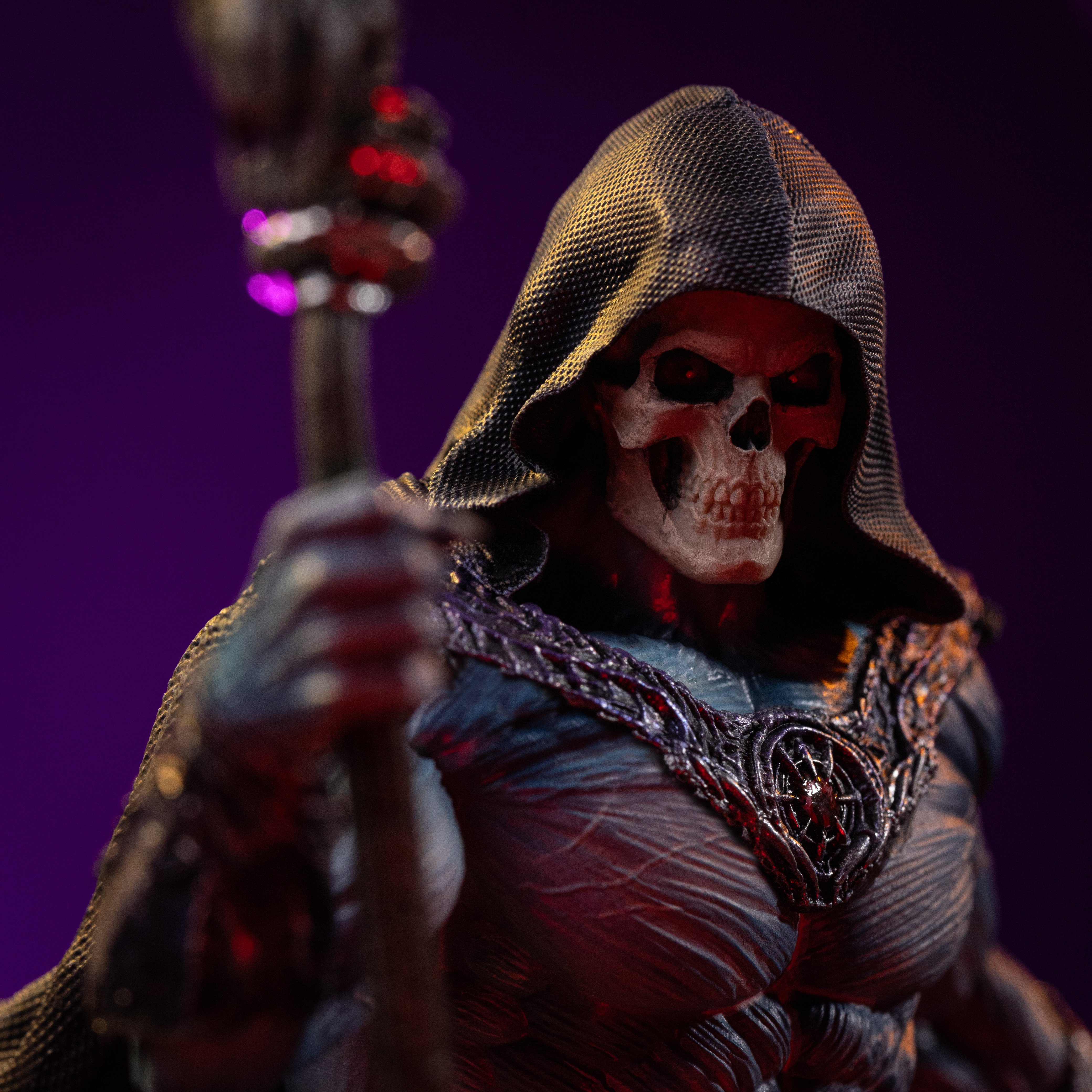 Masters of the Universe (2026) Skeletor 1/10 Art Scale Statue Gallery Image 9