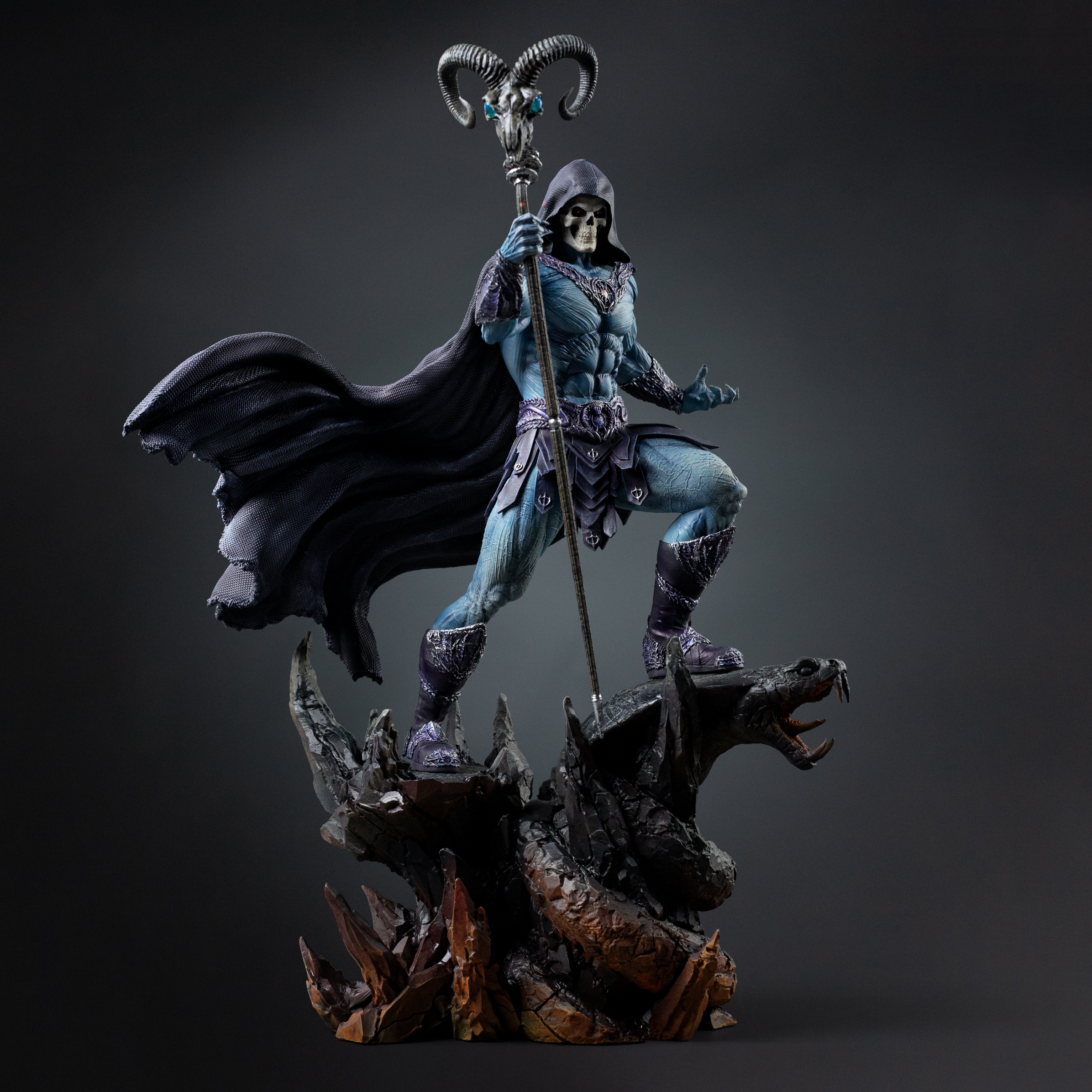Masters of the Universe (2026) Skeletor 1/10 Art Scale Statue Gallery Image 7