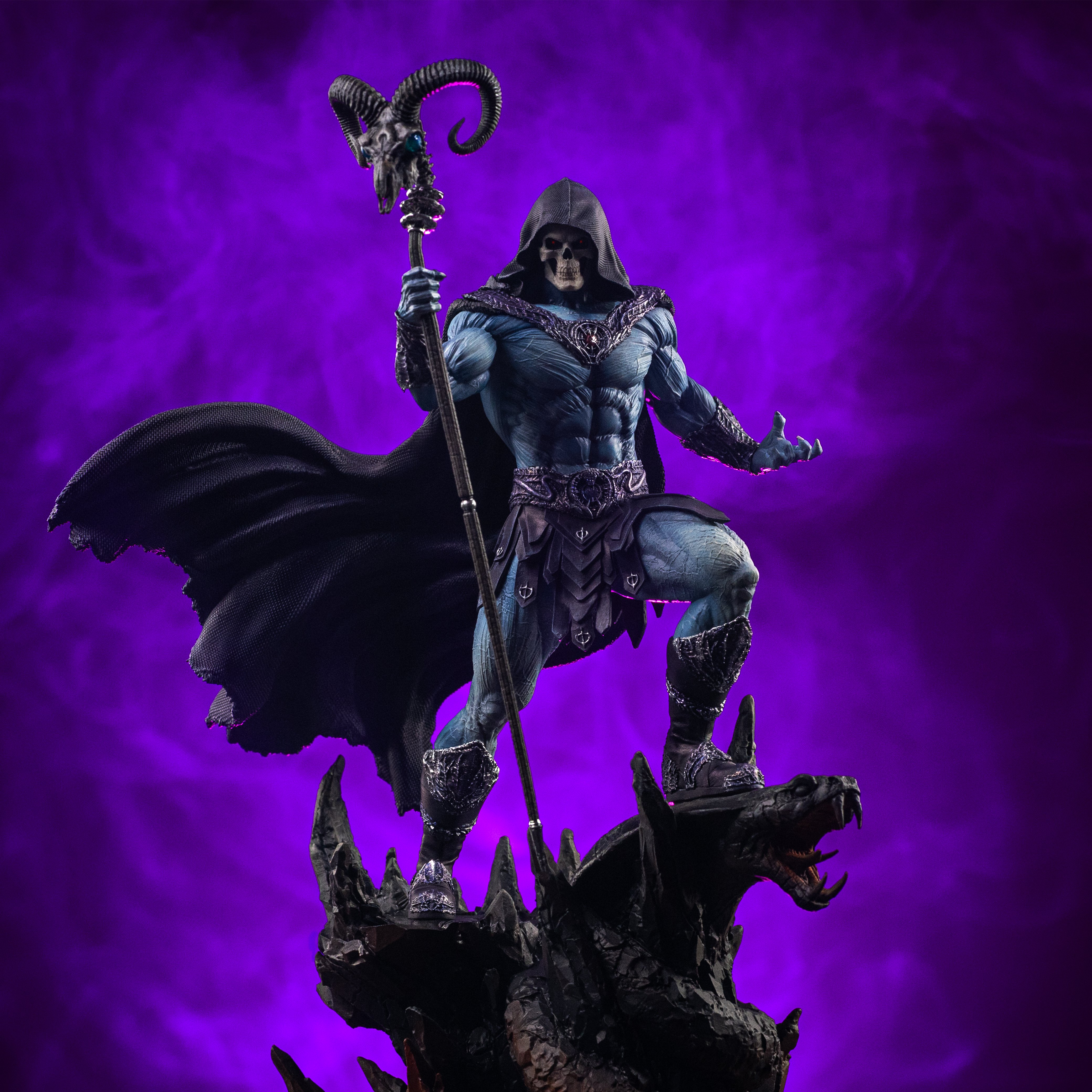 Masters of the Universe (2026) Skeletor 1/10 Art Scale Statue Gallery Image 3