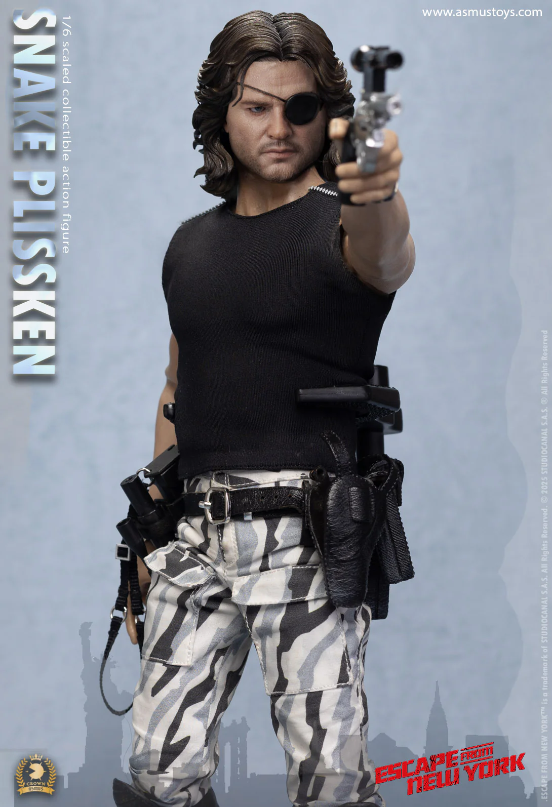 ESCAPE FROM NEW YORK シックススケール フィギュア Escape from New