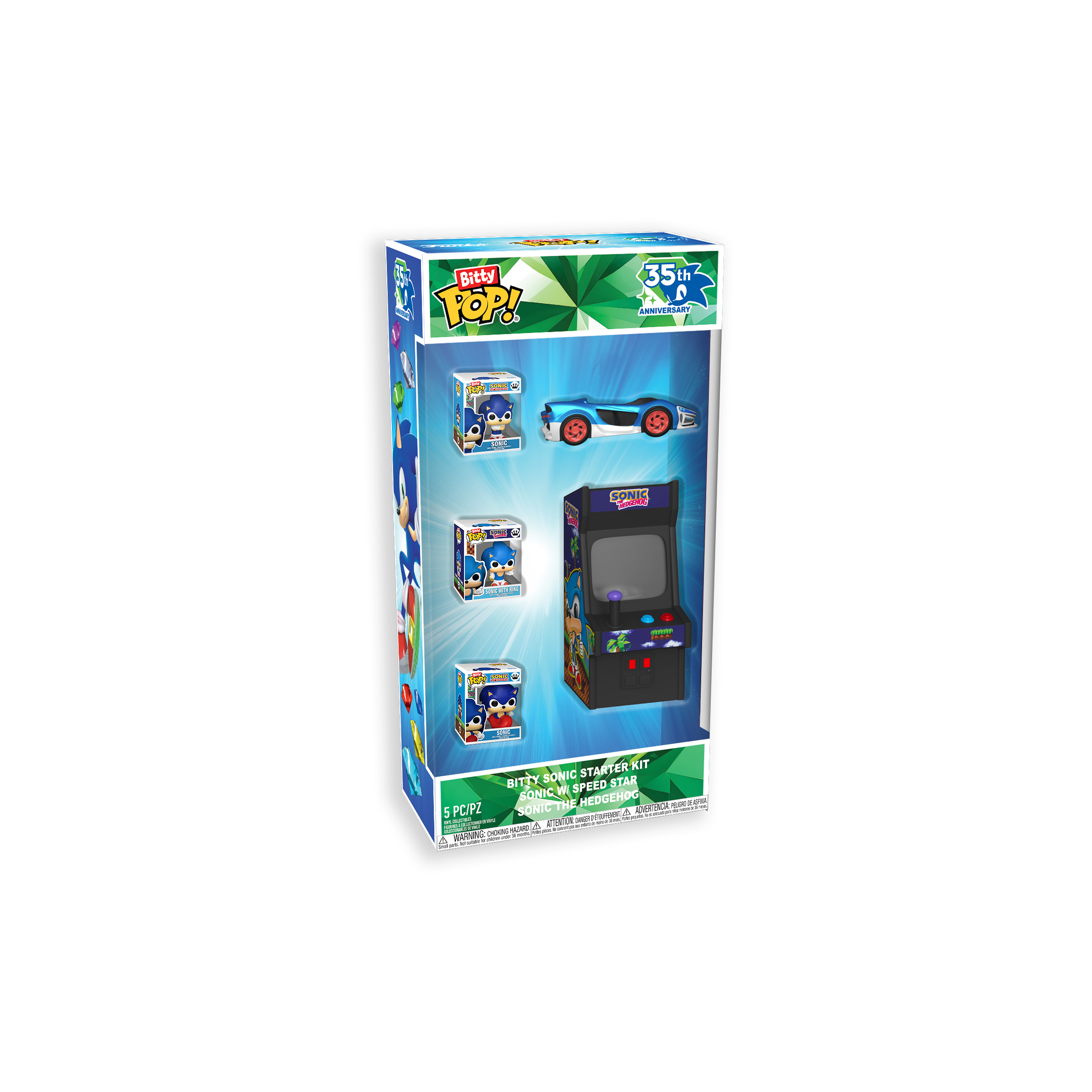 Sonic the Hedgehog 35th Anniversary Bitty Pop! Starter Kit Gallery Image 9