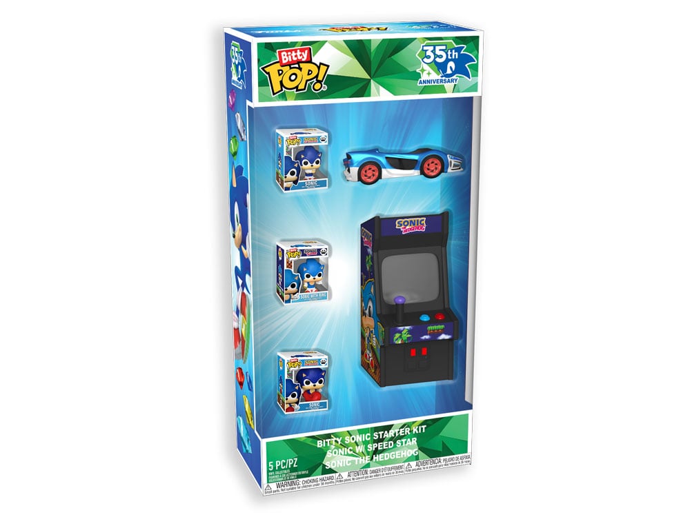 Sonic the Hedgehog 35th Anniversary Bitty Pop! Starter Kit Gallery Image 1