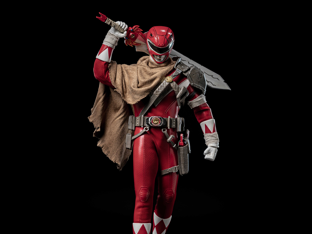 Mighty Morphin Power Rangers: The Return FigZero Red Ranger 1/6 Scale Action Figure Gallery Image 1