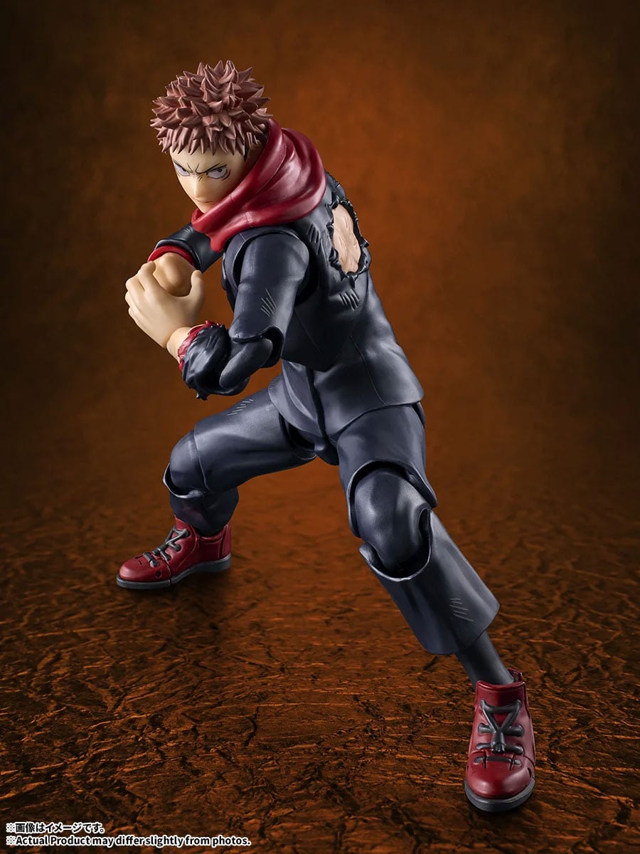 Jujutsu Kaisen S.H.Figuarts Yuji Itadori (120% Potential) Action Figure Gallery Image 5